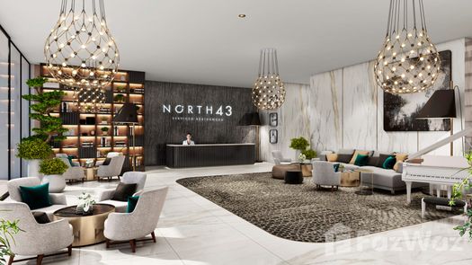 写真 1 of the レセプションロビーエリア at North 43 Residences