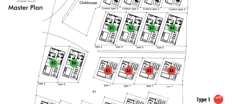 Master Plan of อาร์คิว ทีวา พูลวิลล่า - Photo 1