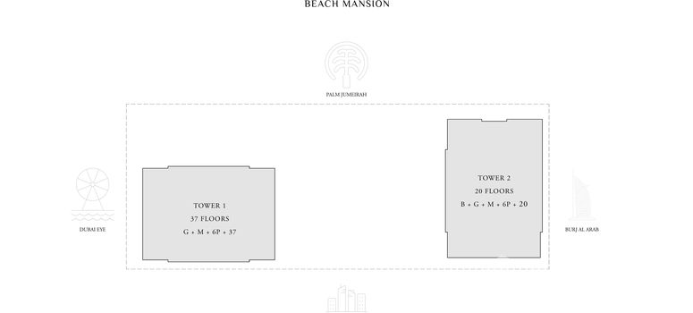 Master Plan of Beach Mansion - Photo 1