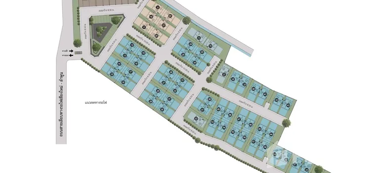 Master Plan of นอร์เดน บาร์น บียอนด์ สารภี - Photo 1