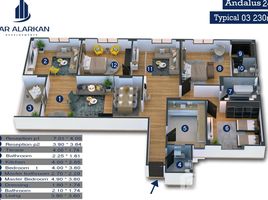 4 Habitación Apartamento en venta en Al Andalus El Gedida, Al Andalus District