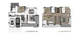 Unit Floor Plans of Bangkok Boulevard Bangna Km.5