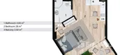 Поэтажный план квартир of California Rawai