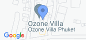 지도 보기입니다. of Ozone Villa Phuket
