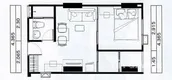 单元平面图 of Regent Home Sukhumvit 97/1