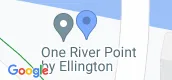 عرض الخريطة of One River Point