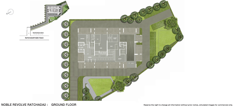 Master Plan of Noble Revolve Ratchada 2 - Photo 1