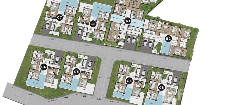 Master Plan of Waranya Villas - Photo 1