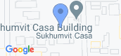 Map View of Sukhumvit Casa