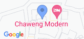Vista del mapa of Chaweng Modern Villas