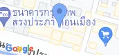 Vista del mapa of JW Condo at Donmuang
