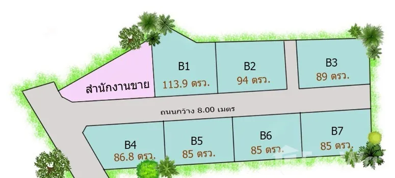 Master Plan of แคสเซิล ฮิลส์ - Photo 1