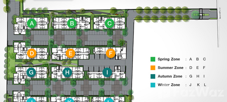 Master Plan of Plum Condo Ladprao 101 - Photo 1