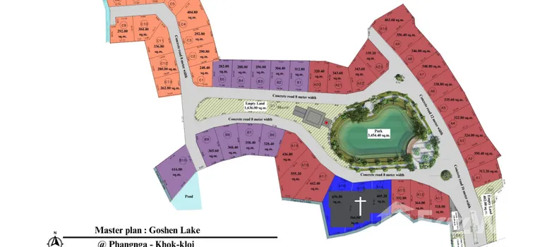 Master Plan of Goshen Lake @ Phangnga - Khokkloi - Photo 1
