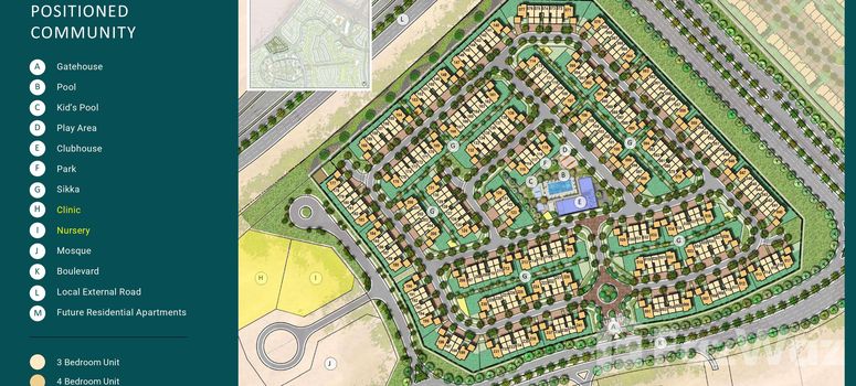 Master Plan of Greenviews 3, Expo Golf Villas 6 - Photo 1