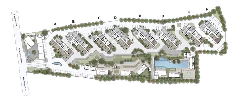 Master Plan of Chapter One ECO Ratchada - Huaikwang - Photo 1