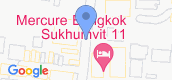 Vista del mapa of HYDE Sukhumvit 11 by Ariva