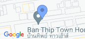 Vista del mapa of Ban Thip Town House