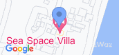 Vista del mapa of Sea Space Villa