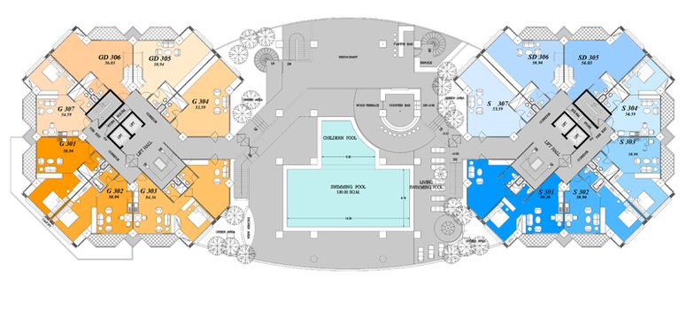 Master Plan of Grand Siritara Condo - Photo 1