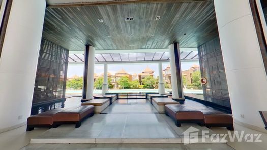 3D视图 of the Hall de réception at Boathouse Hua Hin