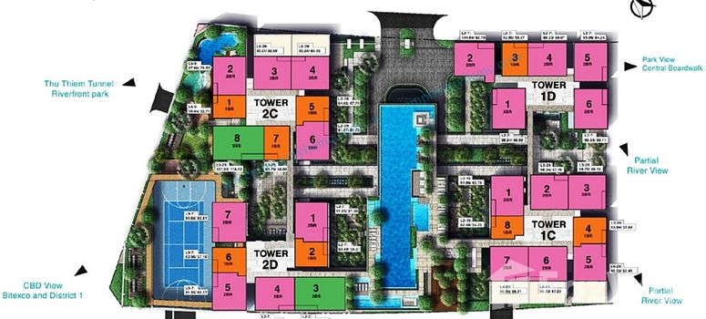 Master Plan of Empire City Thu Thiem - Photo 9