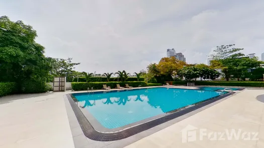 3D视图 of the 游泳池 at D.S. Tower 2 Sukhumvit 39