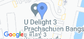 Vista del mapa of U Delight 3 Pracha Chuen-Bang Sue