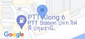 Map View of The Point Condo Rangsit-Klong 6