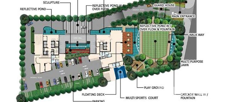 Master Plan of Amanta Lumpini - Photo 1