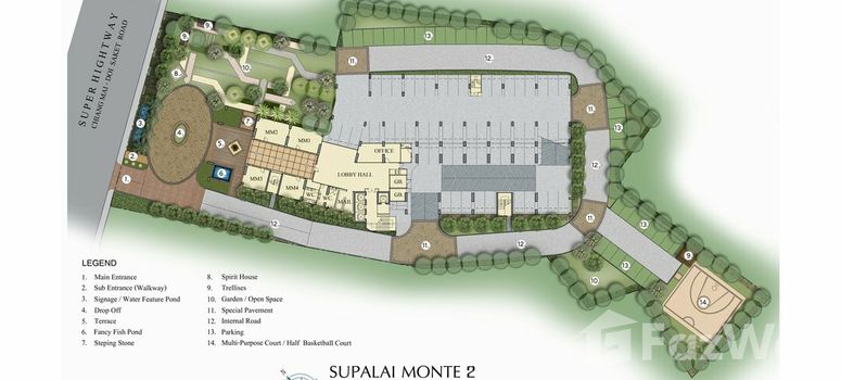 Master Plan of Supalai Monte 2 - Photo 1