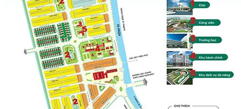 Master Plan of Vị Thanh Riverside - Photo 1