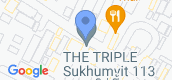 ทำเลที่ตั้ง of บ้านลุมพินี ทาวน์เพลส สุขุมวิท - ศรีนครินทร์