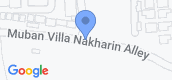 地图概览 of Villa Nakarin 