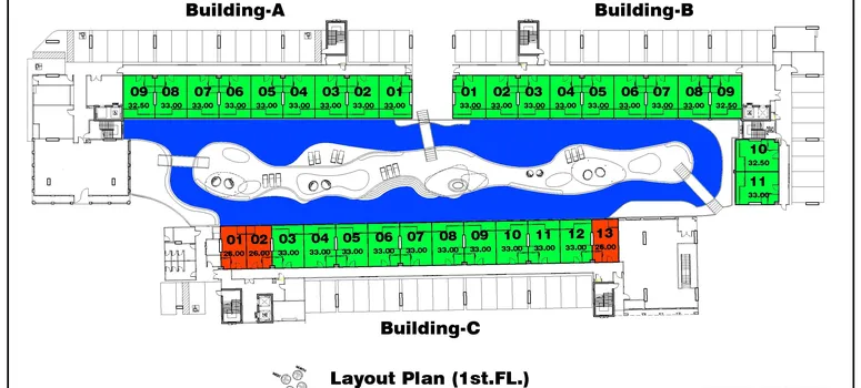 Master Plan of The Indeed Condo Pattaya - Photo 1