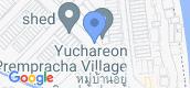 지도 보기입니다. of Yuchareon Prempracha Village