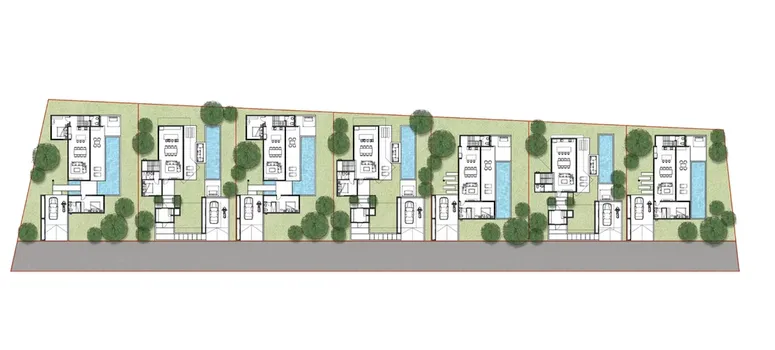 Master Plan of ทีค เฮอริเทจ สมุย - Photo 1