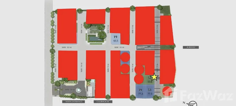 Master Plan of เดอะ เจนทริ สุขุมวิท - Photo 1