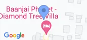 Vista del mapa of Diamond Trees Villas