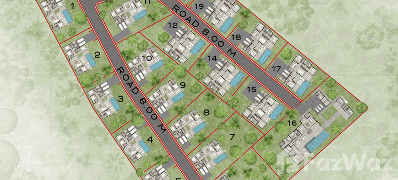 Master Plan of เดอะ เมาน์เทน เอสเตท - Photo 1