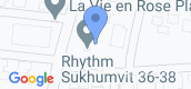 Map View of Rhythm Sukhumvit 36-38