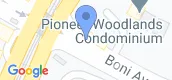 Map View of Pioneer Woodlands