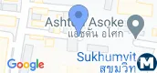 지도 보기입니다. of Ashton Asoke