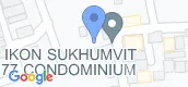 Vista del mapa of IKON Sukhumvit 77