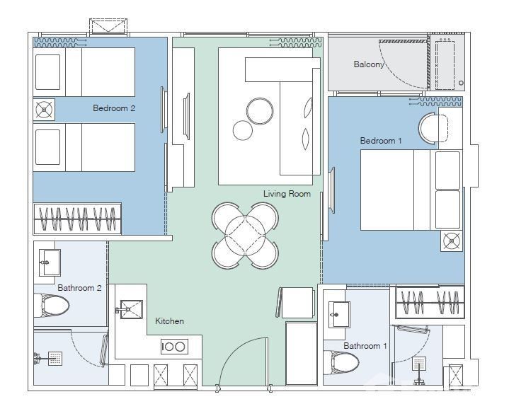 For sale 2 bed condo in Thalang, Phuket