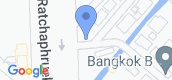 Vista del mapa of Bangkok Boulevard Sathorn Pinklao
