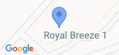 عرض الخريطة of Royal Breeze Residences