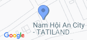 지도 보기입니다. of Nam Hoi An City