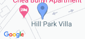 地图概览 of Hill Park Villa