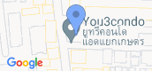 Vista del mapa of You 3 Condo at Yak Kaset